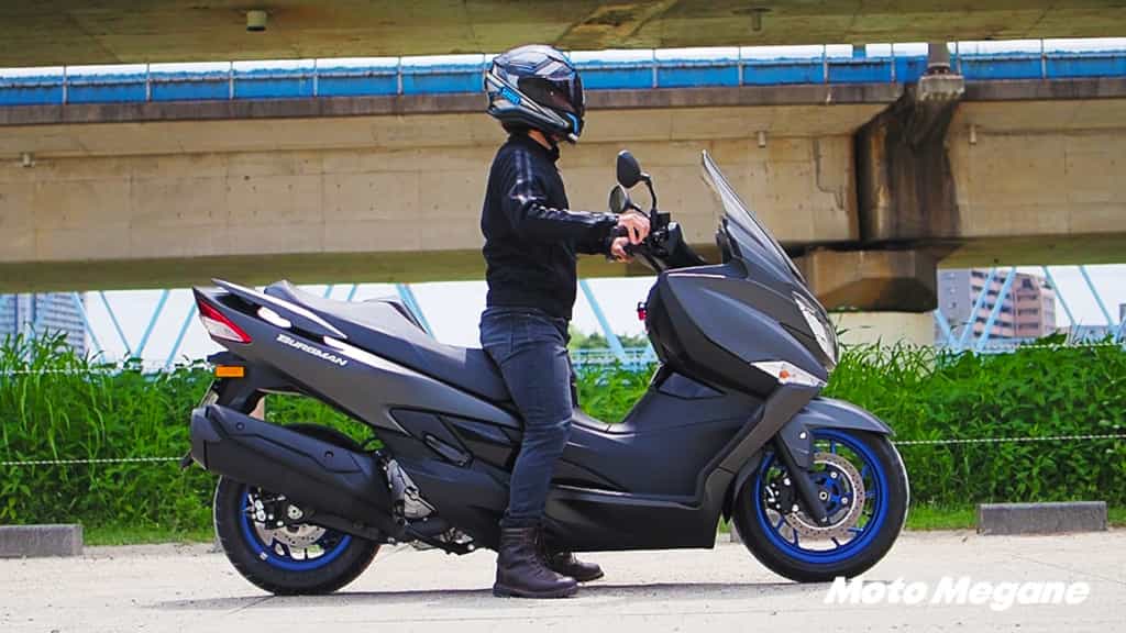 国内唯一の400㏄ビッグスクーター スズキ バーグマン400 ABS 試乗インプレッション