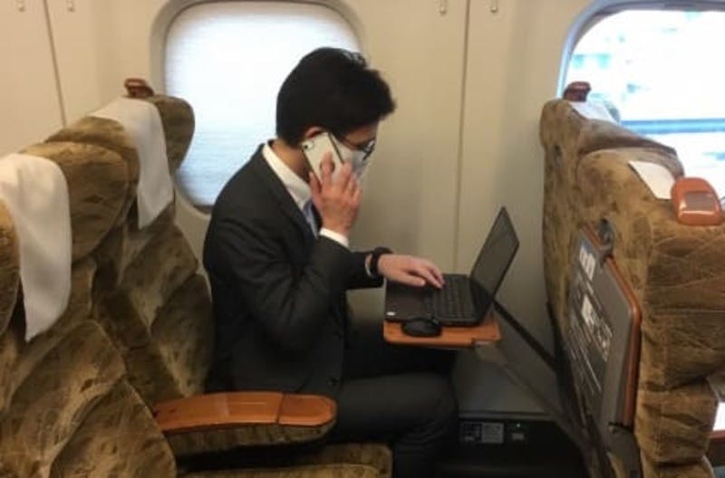 「新幹線をオフィスに」JR九州、期間限定で新幹線にリモートワーク推奨車両設置、通話もOK
