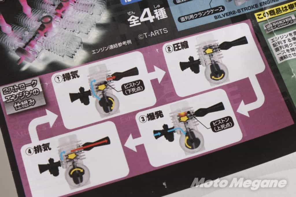 大人が遊べるホビーガチャ 「内燃機関立体図鑑2ストロークエンジン編」を手に日本の名車に思いを馳せてみた