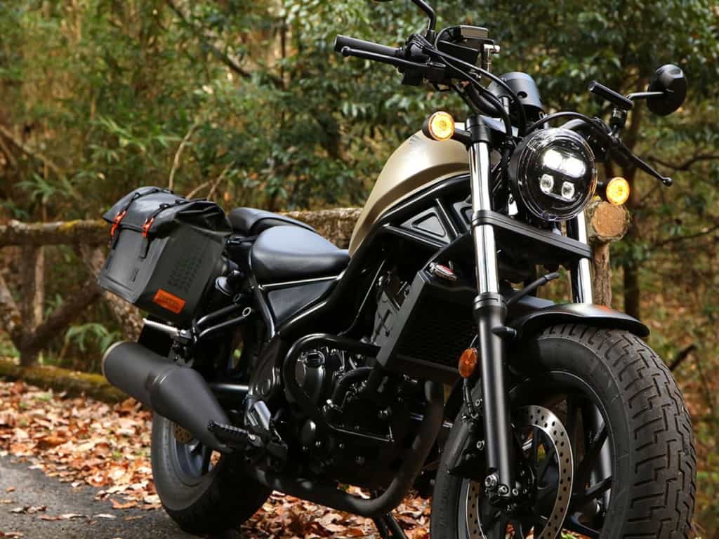 【ドッペルギャンガー】レインカバー不要の「アメリカン&クルーザー」専用サドルバッグが登場!