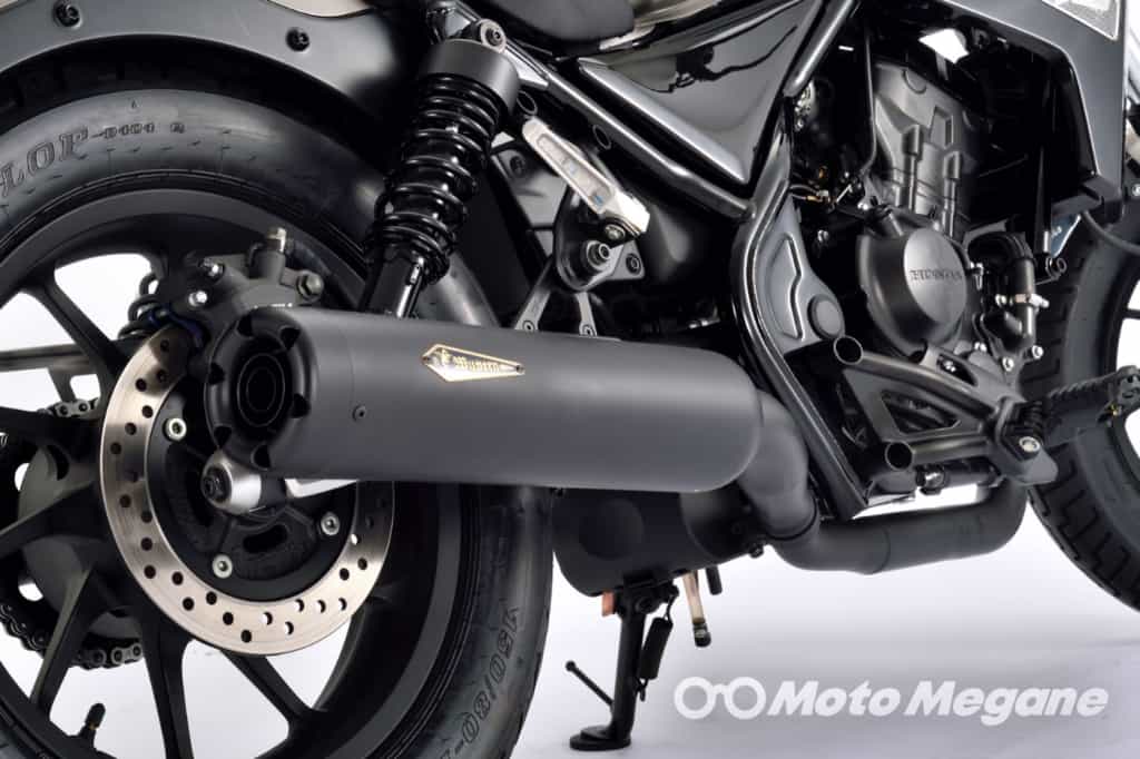 ストリート向け新ブランド“TCW”の第一弾はRebel250用カスタムパーツ群だ