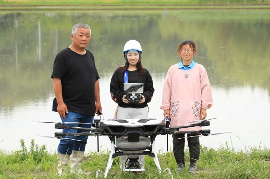 【ヤマハ】米づくりの現場でも、産業用ドローンの活用が進む