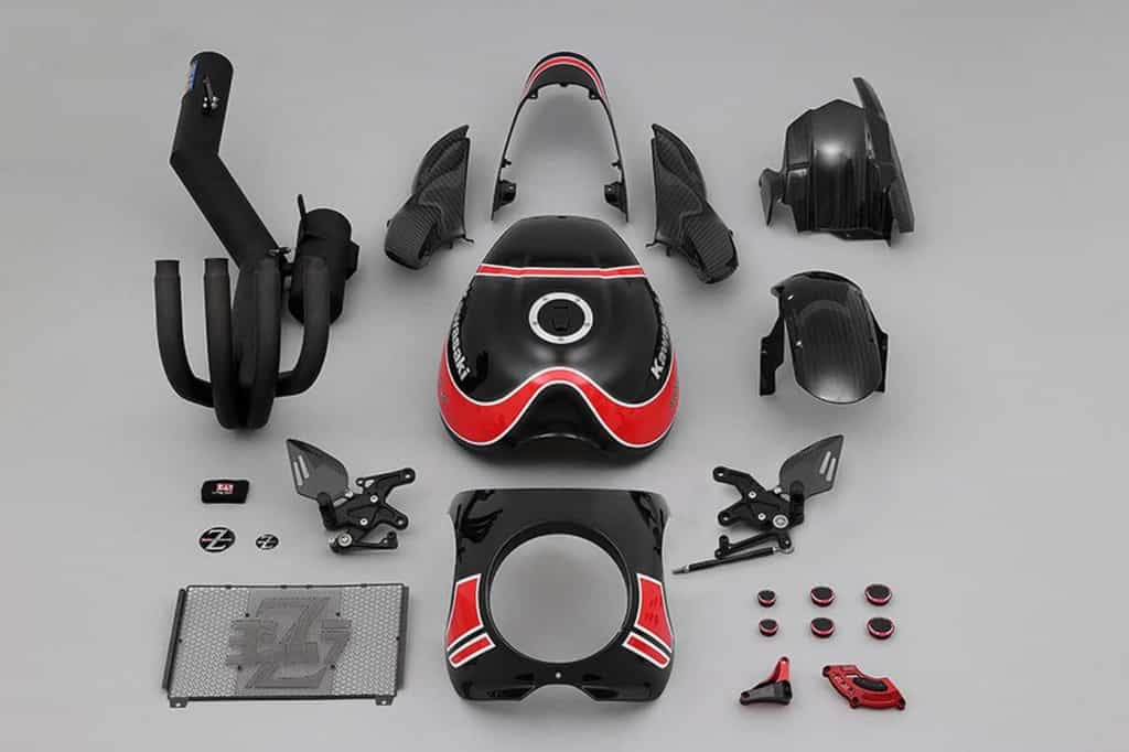 ヨシムラZ1をオマージュしたカワサキZ900RS/CAFE専用カスタムキットが2タイプ登場!