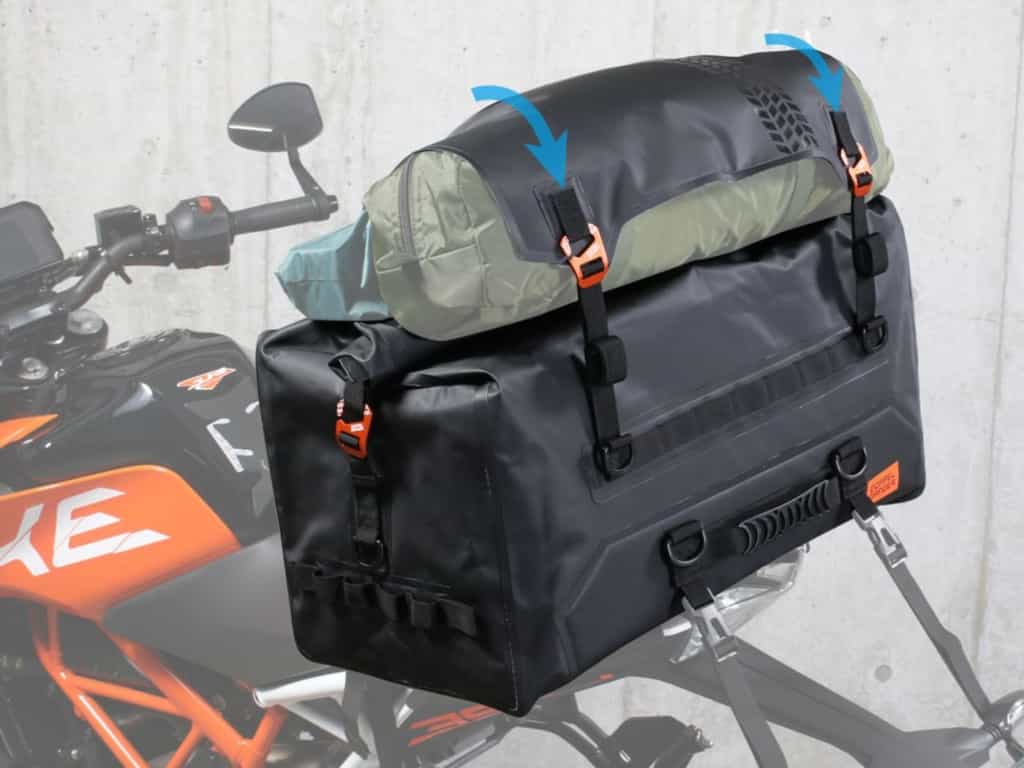 防水 × 荷崩れ無し × 折り畳み収納OK!ドッペルギャンガーから55Lの大容量シートバッグが登場!