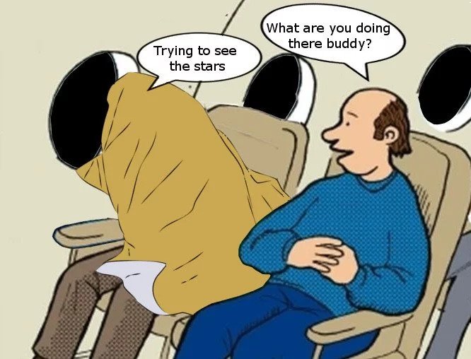 なぜ飛行機からは星が見えないの?
