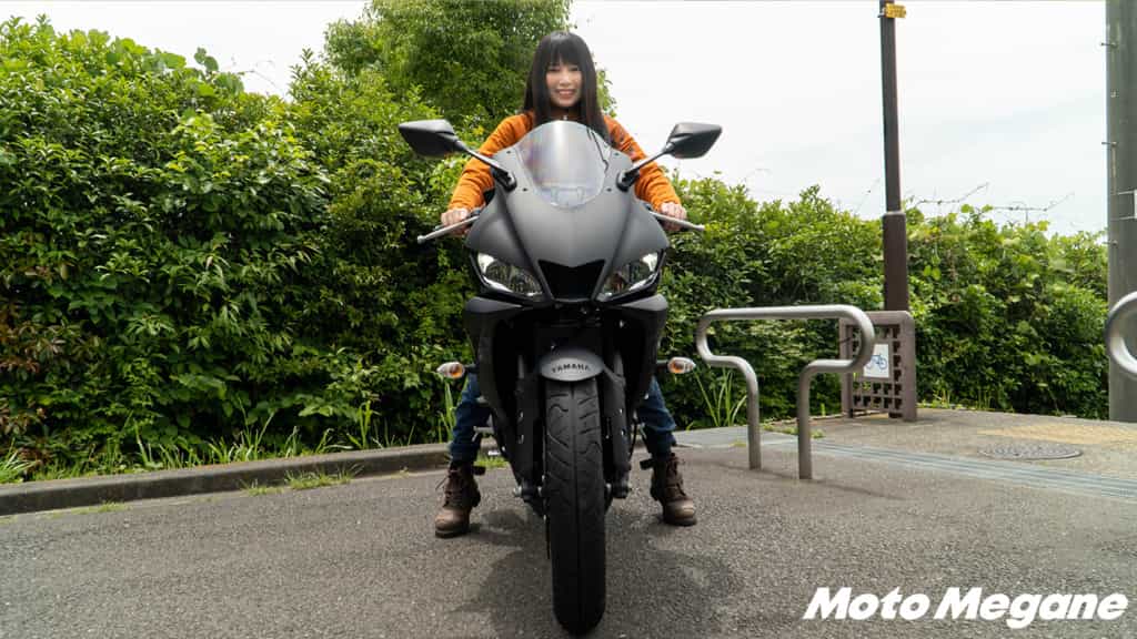 YAMAHA YZF-R25試乗! カブ乗りの茅ケ崎みなみがインプレします!スポーツバイクの魅力とは…!?