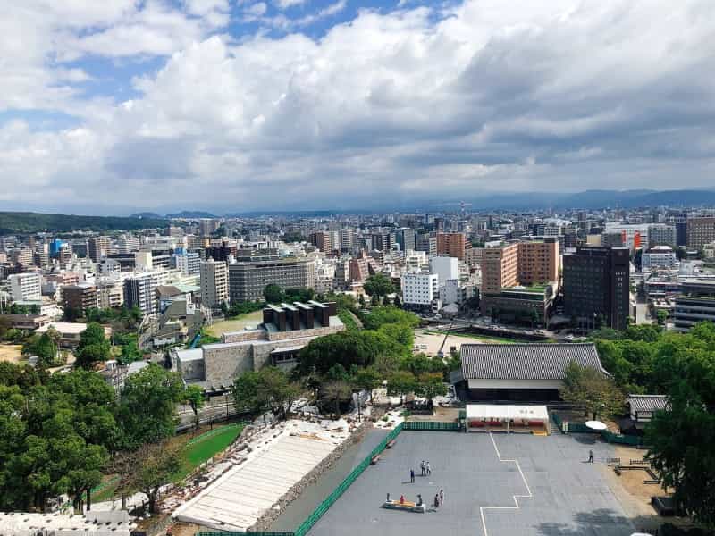 【いざ、天守閣へ!】熊本城の特別公開が10月1日から再開されたので早速行ってきた!