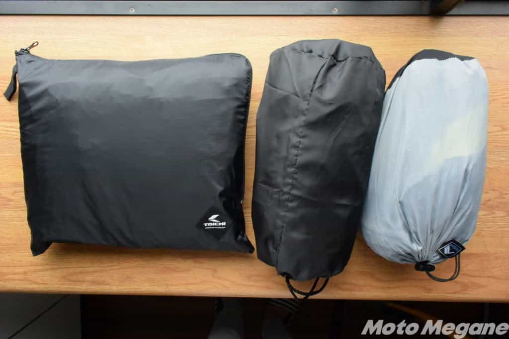バイク用レインコートの気になる性能をチェック!ワークマンカッパと比較してみた