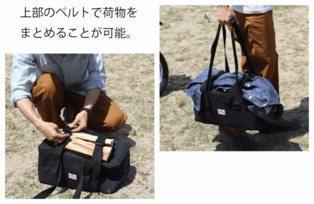 【児島ジーンズ】キャンプに行くほど色落ちが育つ。デニムバッグのクラウドファンディングを開始