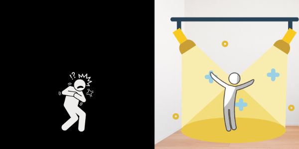 暗闇に恐怖を感じる脳内メカニズムが明らかに、光が扁桃体の活動を抑制していた