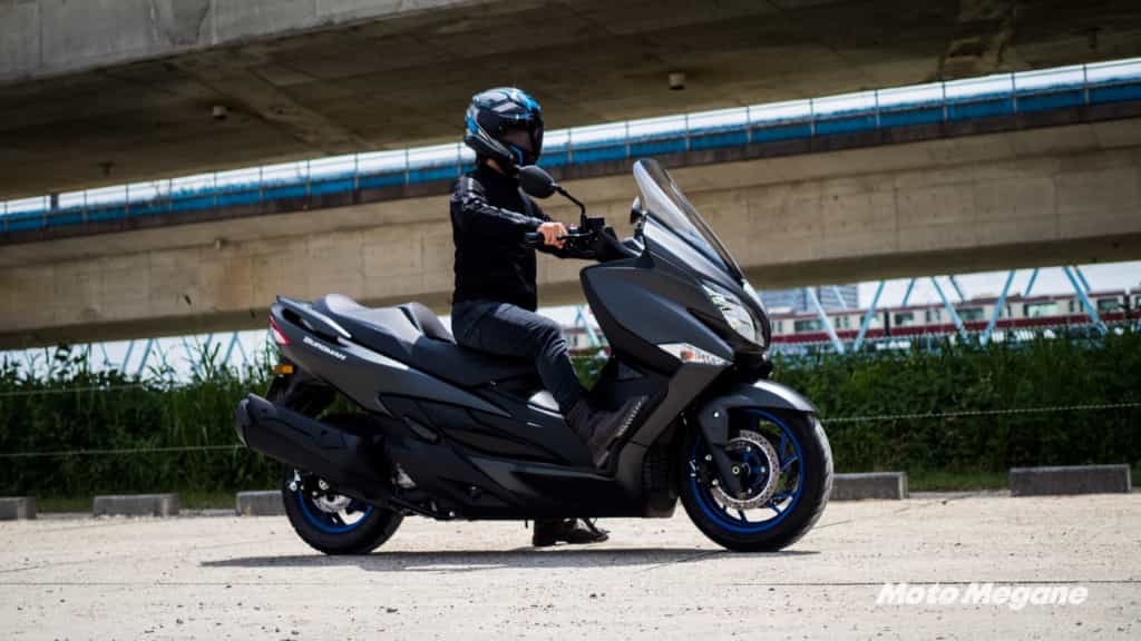 国内唯一の400㏄ビッグスクーター スズキ バーグマン400 ABS 試乗インプレッション
