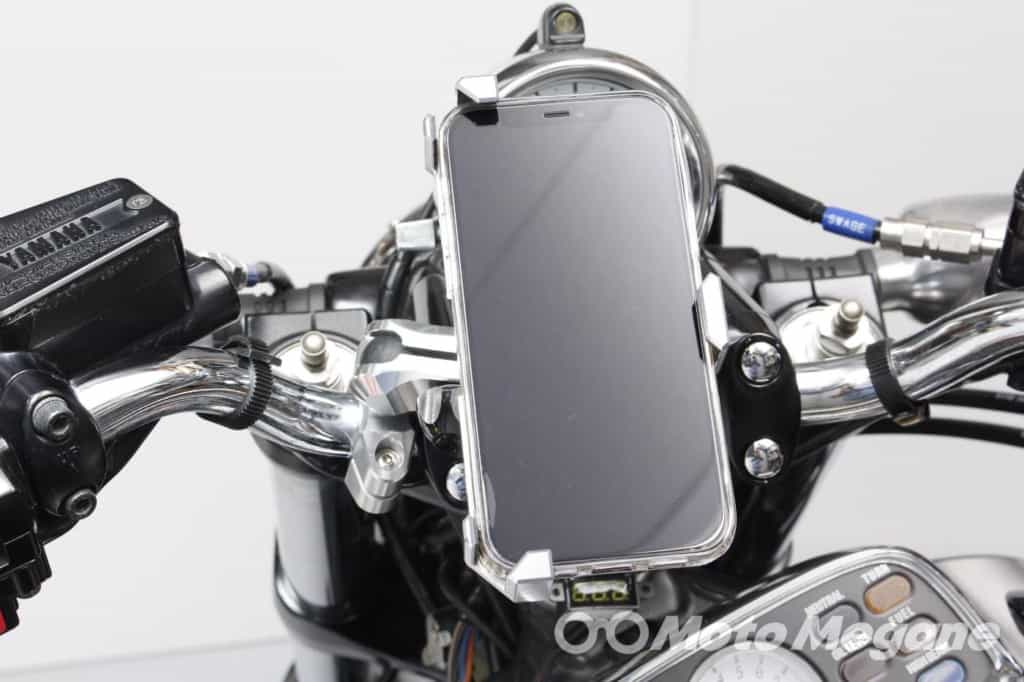 アルミ削り出しで他製品とは一線を画す存在感。プレミアムバイクにもばっちりマッチするSYGN HOUSE MOUNT SYSTEM ABC-6 Smart Phone 汎用ホルダーセット4