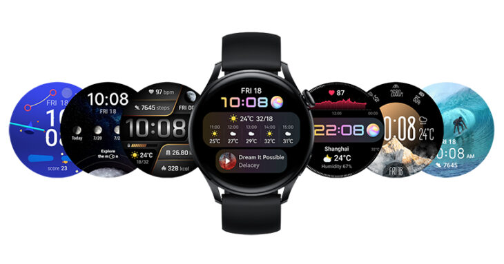 ファーウェイ eSIMや皮膚温度測定に対応した「Huaewi WATCH 3」発表