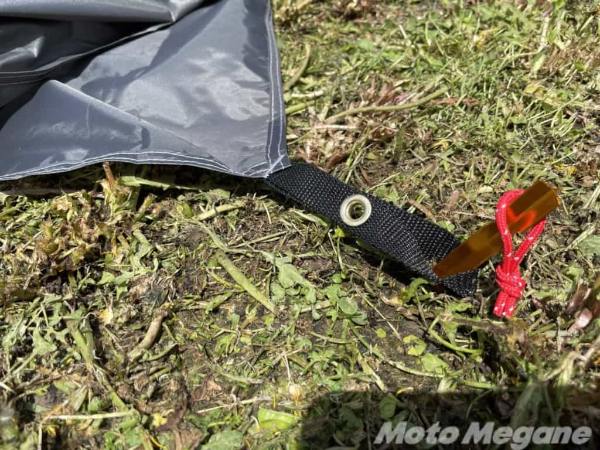 ライダーが作ったキャンプツーリング専用テント「バイクツーリングテント 1」をインプレ