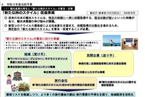 2021年度観光庁予算、408億7,000万に「新たな旅のスタイル」の確立、滞在コンテンツの造成、受け入れ環境整備に注力