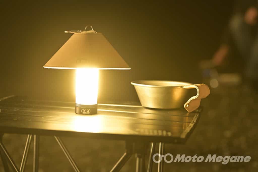 キャンプツーリングの相棒におしゃれで頼れるキジマK3のLEDマルチツーリングライト