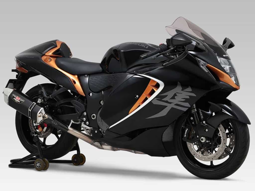 新型Hayabusa(ハヤブサ)専用スリップオンマフラーがヨシムラから登場。
