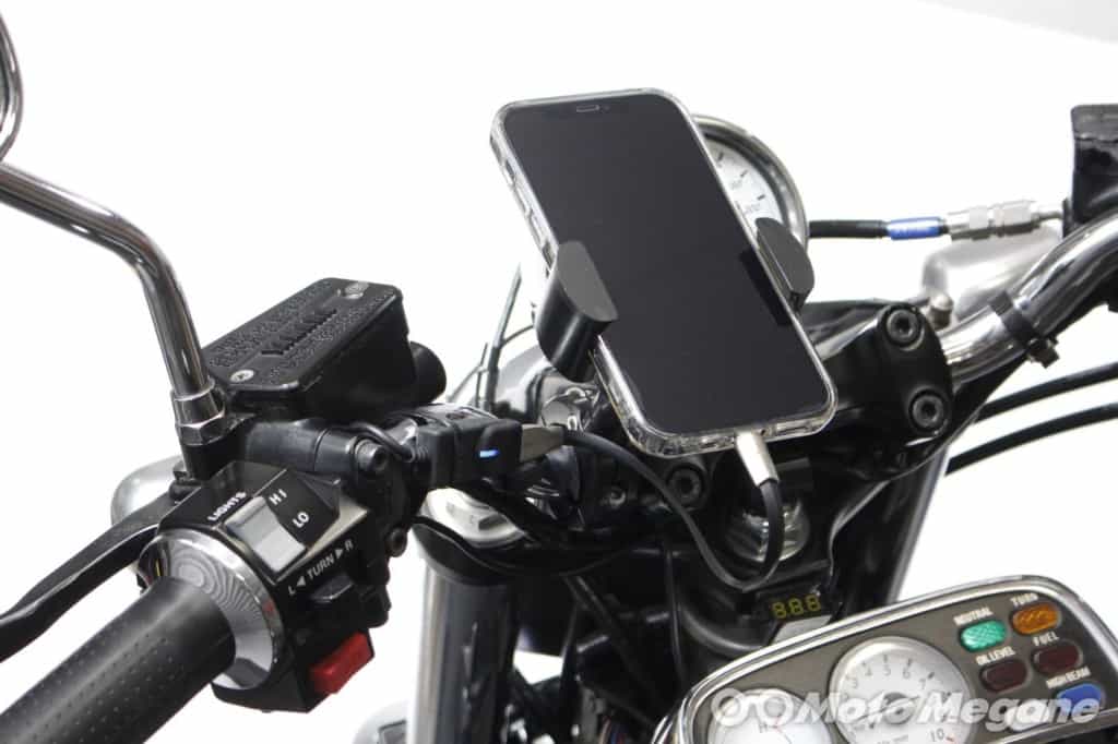 コンパクトかつシンプルなUSB電源ならこれ!防水かつバッテリー電圧モニターまで付いたキジマUSBポートKITシングルインジケーター付