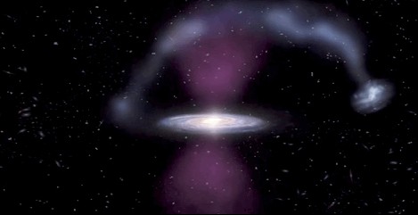 天の川銀河の中心は、すでに人類も存在した300万年前に大爆発を起こしていた