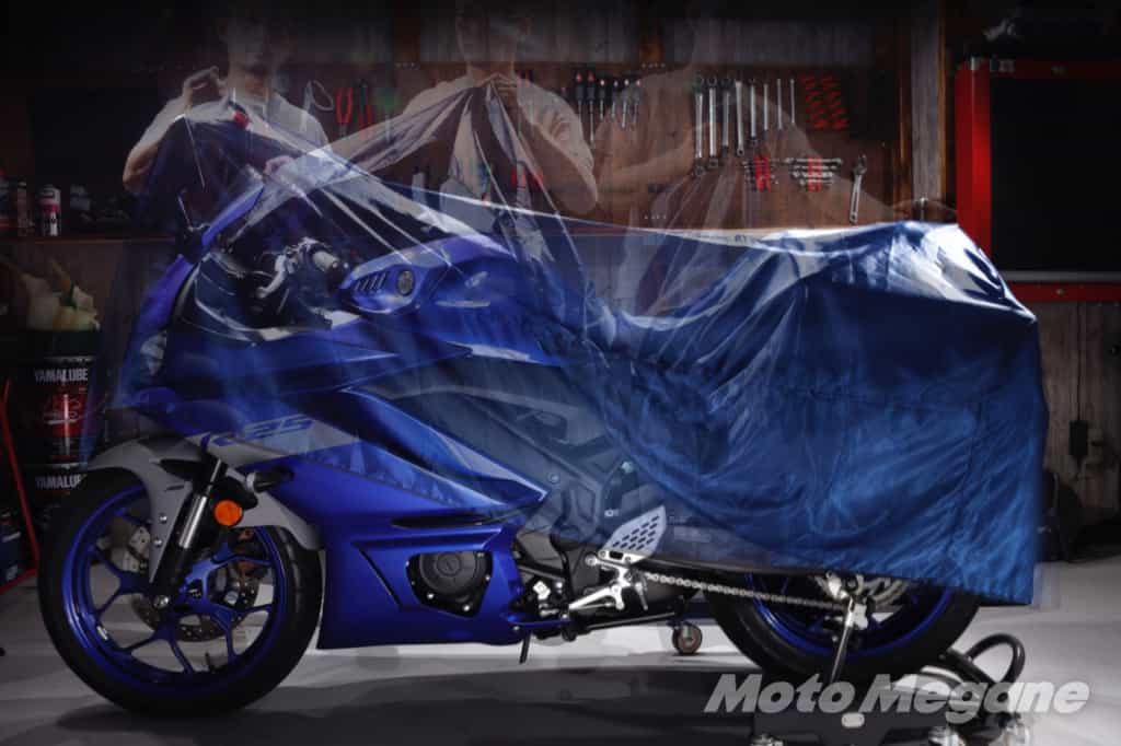 室内保管でもバイクは汚れる!傷や汚れから車体を護る包み込む魅惑のヴェール。最高級の屋内専用バイクカバー「匠 MC Veil」