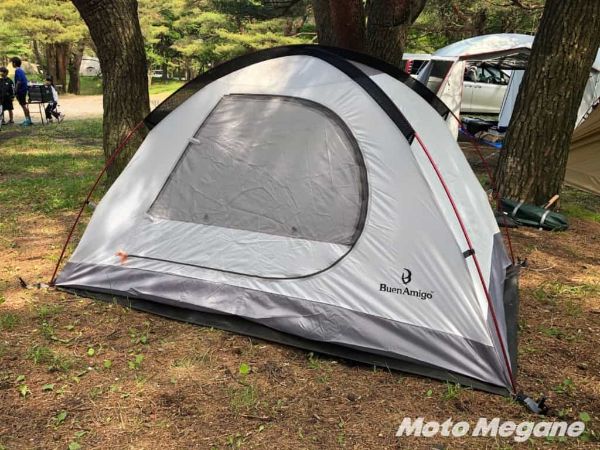 【キャンプツーリング】1万円台で購入できるテント「Buen Amigo」は高コスパか?バイク乗り目線で検証してみた