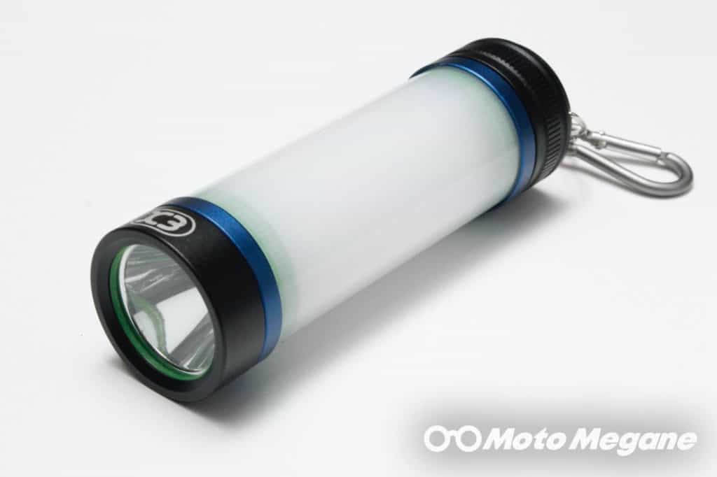 キャンプツーリングの相棒におしゃれで頼れるキジマK3のLEDマルチツーリングライト
