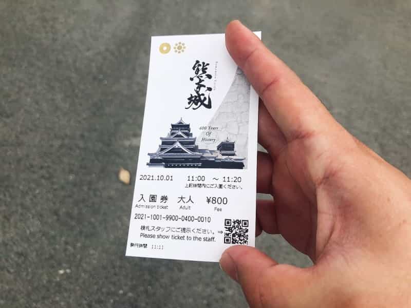 【いざ、天守閣へ!】熊本城の特別公開が10月1日から再開されたので早速行ってきた!