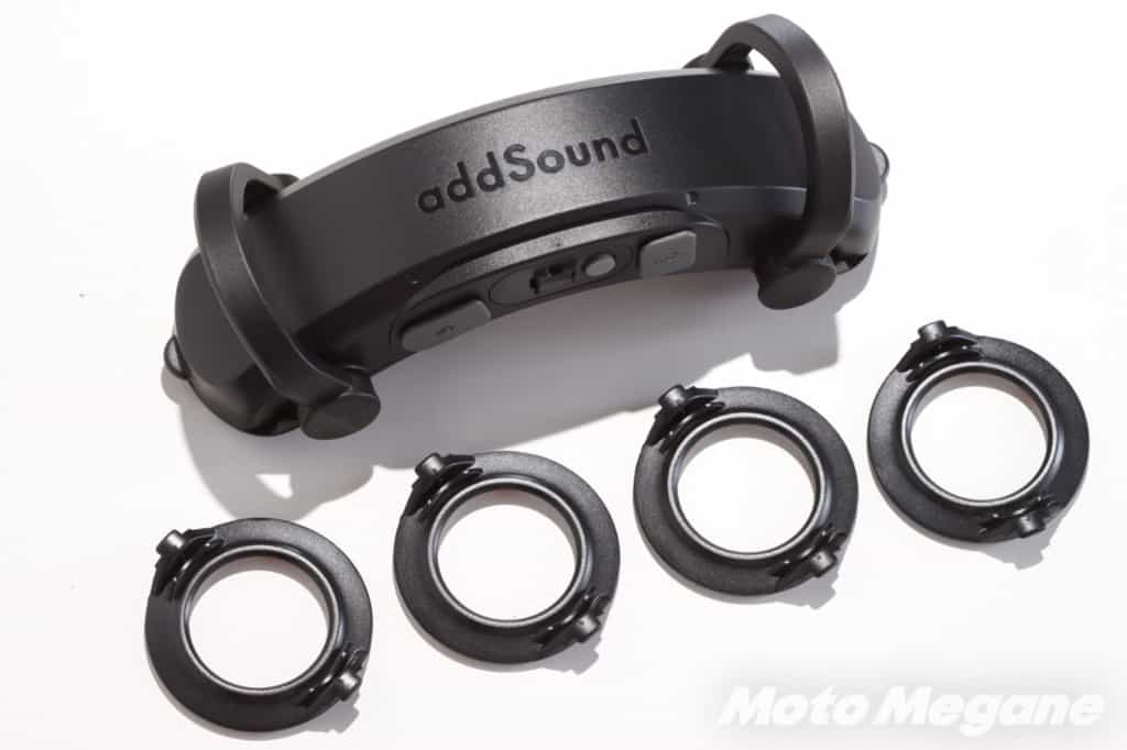 ヘルメット内音響空間体験「addSound(アドサウンド)」なら骨伝導技術で音楽・ナビ音声・通話をバイクで走りながら楽しめる