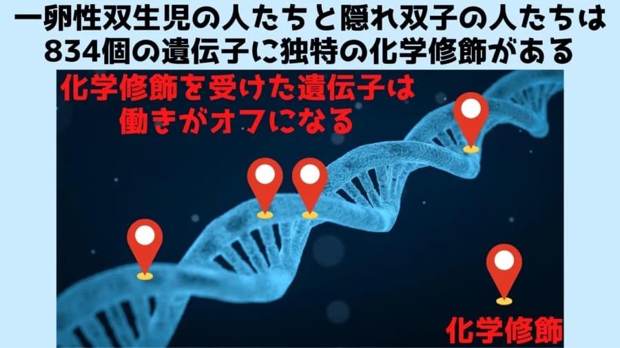 自分が子宮で兄妹を吸収した「隠れ双子」なのかを調べる方法が考案される