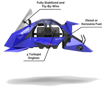 ついに「空飛ぶバイクのプロトタイプ」が完成!2023年発売予定