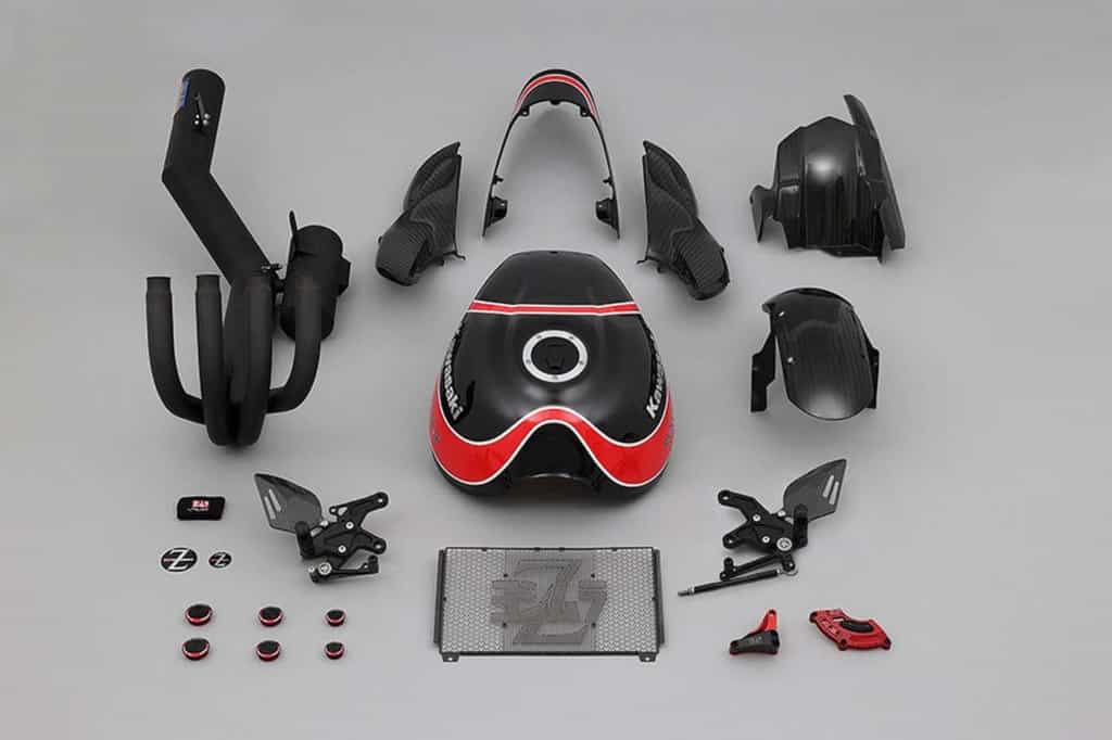 ヨシムラZ1をオマージュしたカワサキZ900RS/CAFE専用カスタムキットが2タイプ登場!