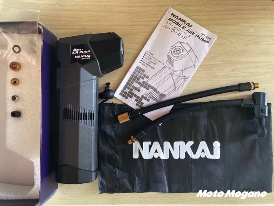 タイヤの空気圧調整のオート化?モバイルエアーポンプを使ってみた結果